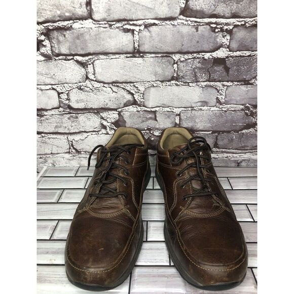 Rockport APM33603 Prowalker Brown Leather Walking Casual Shoes Men’s Sz 11.5W US - Picture 3 of 16